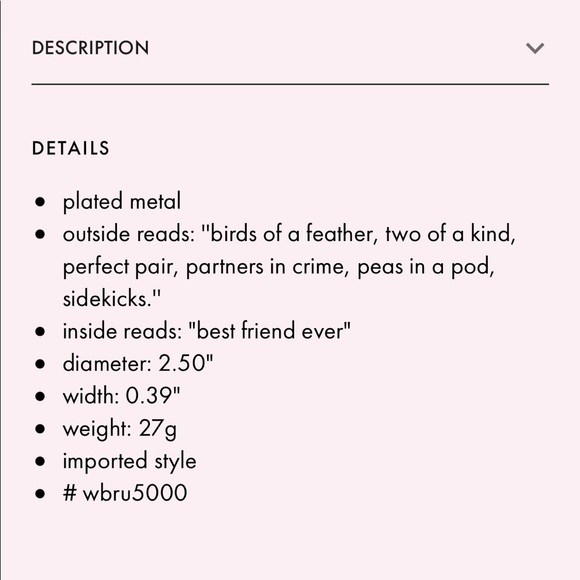 Kate Spade “Beat Friend Ever” Bangle - Picture 9 of 9